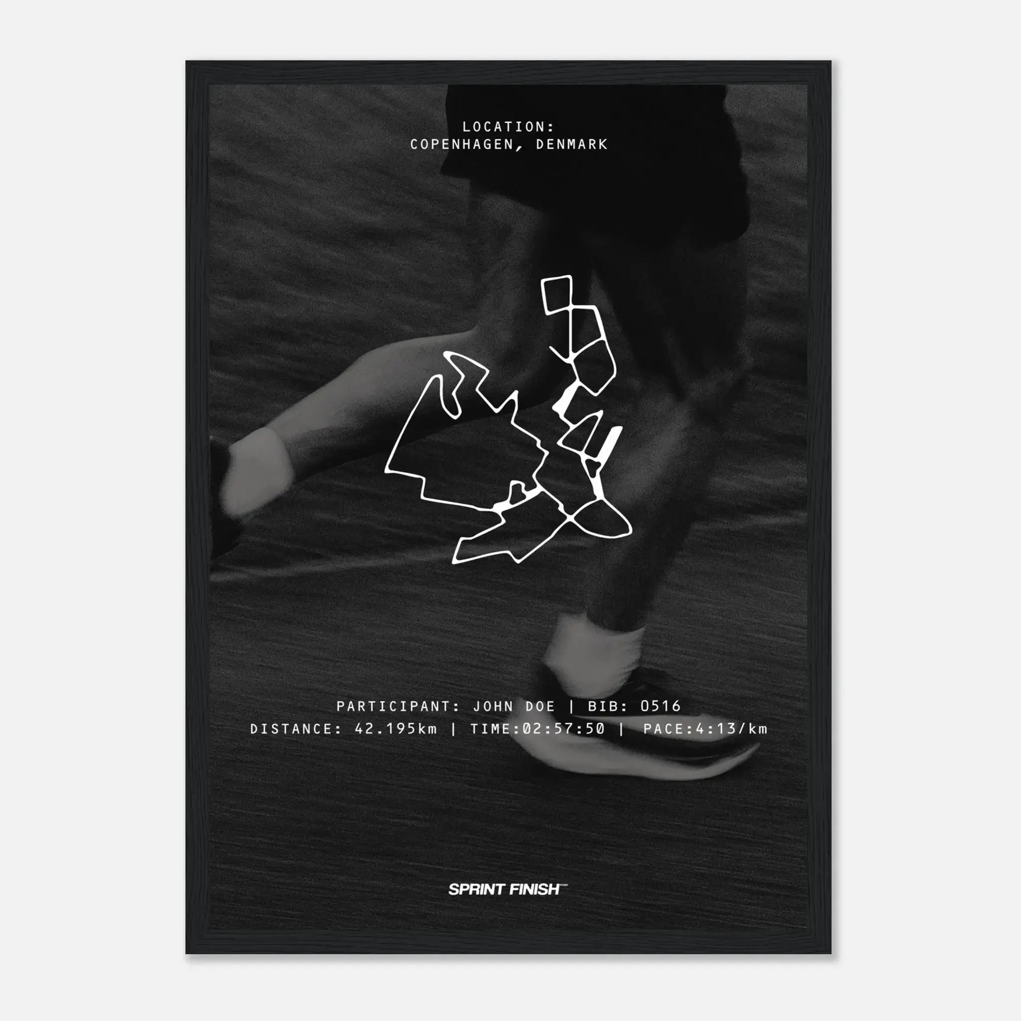 Marathon Wall Art | Dig In - Studio Background