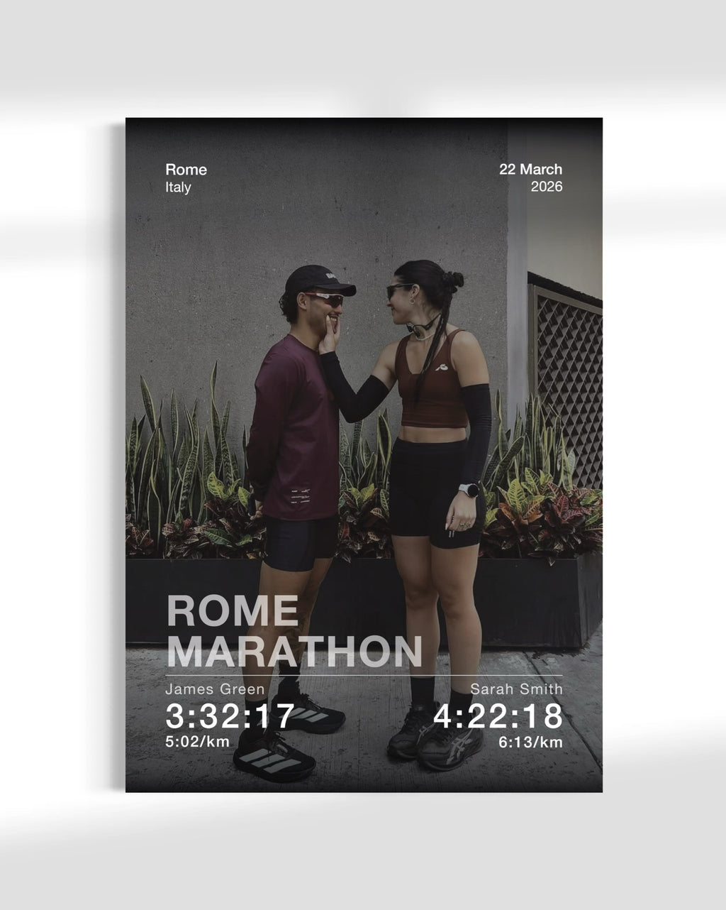 Same Race, Different Pace - Print