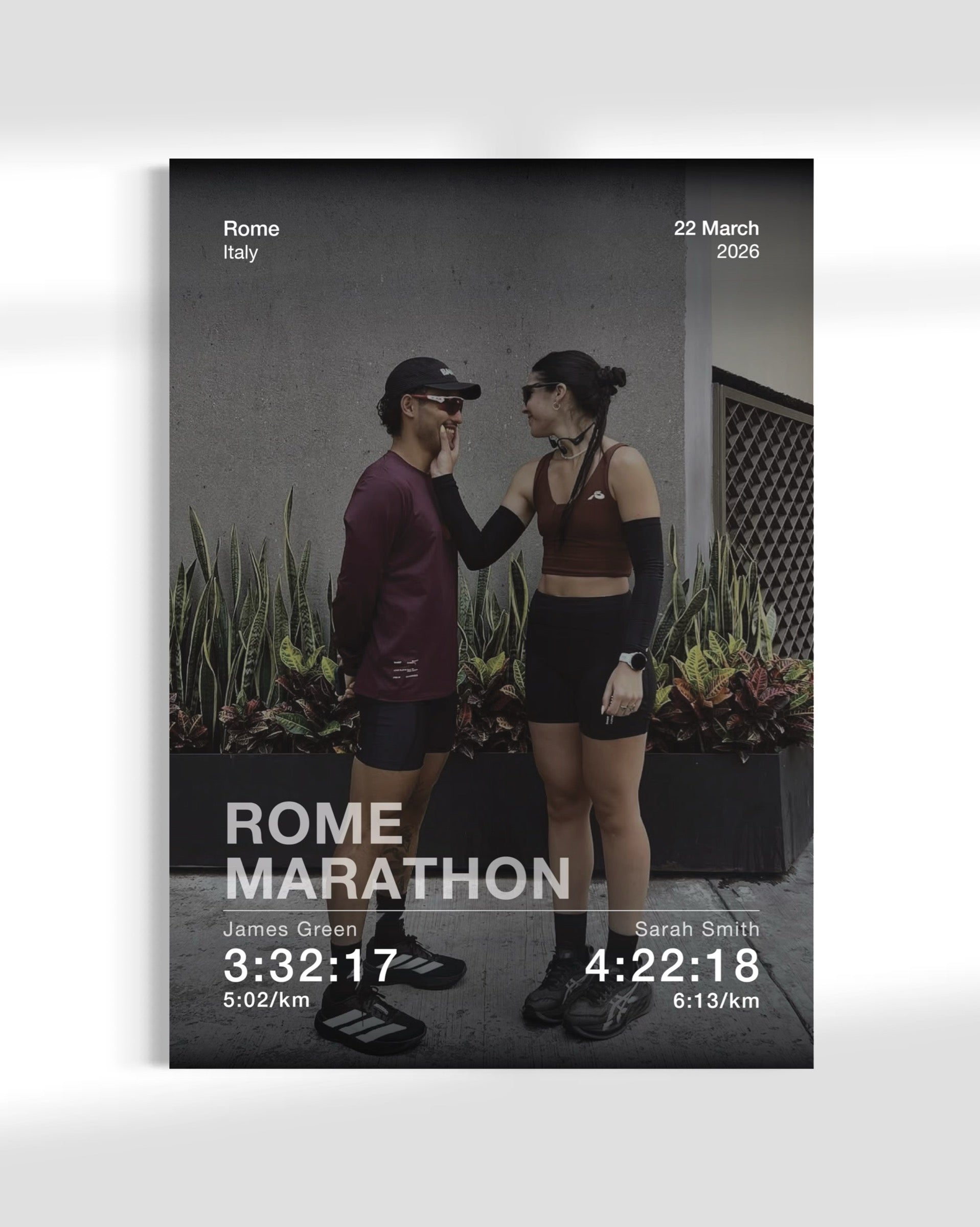 Same Race, Different Pace - Print