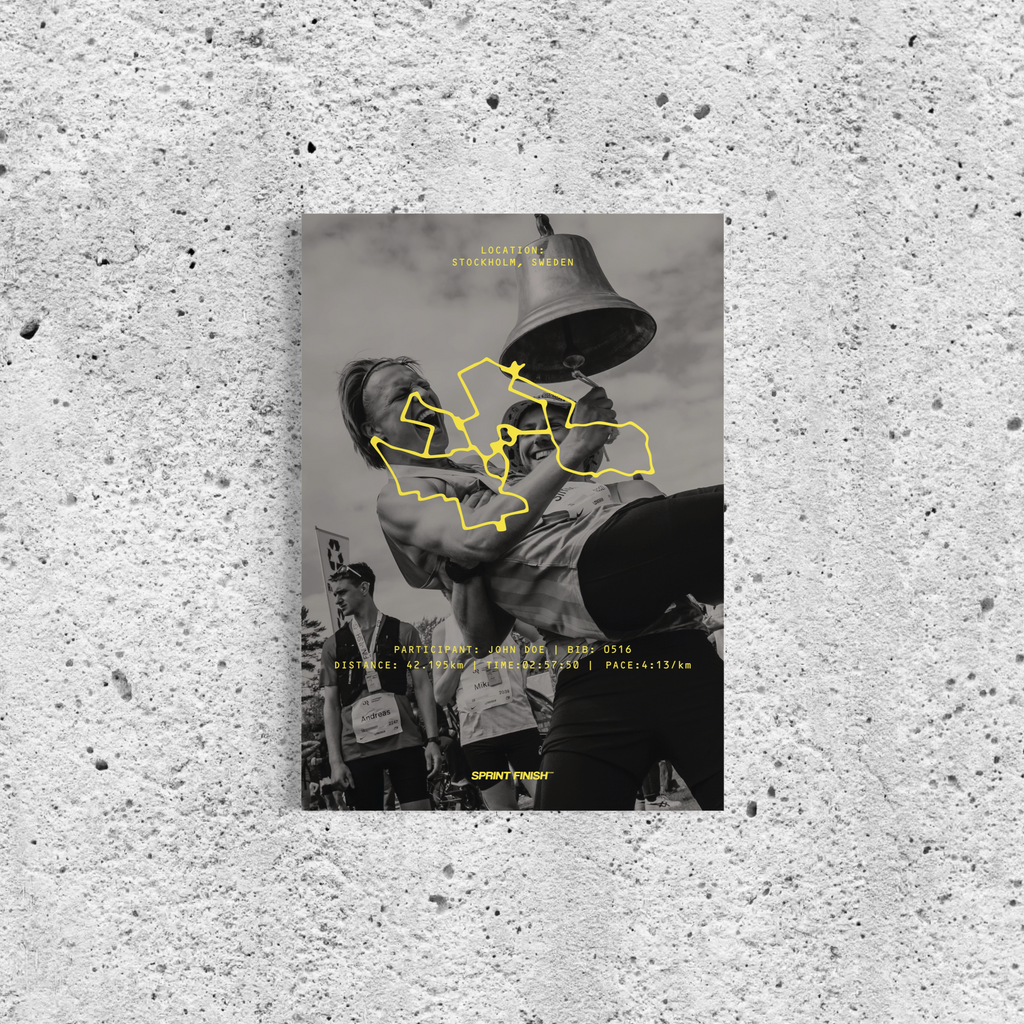 Running wall art